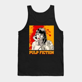 Uma Thurman pulp fiction Tank Top